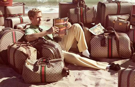 ryan gosling gucci bags|gucci traveling monogram.